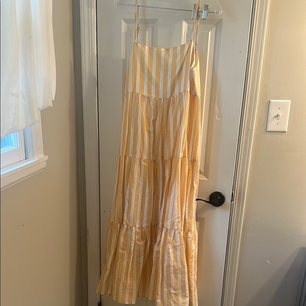 Charlie Holiday Striped Maxi Dress